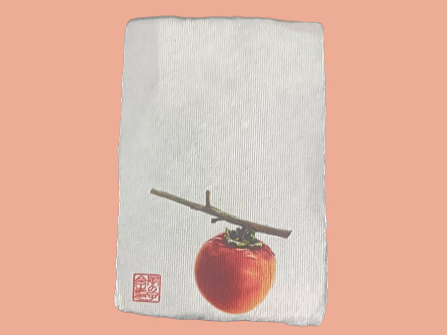 枝付き柿