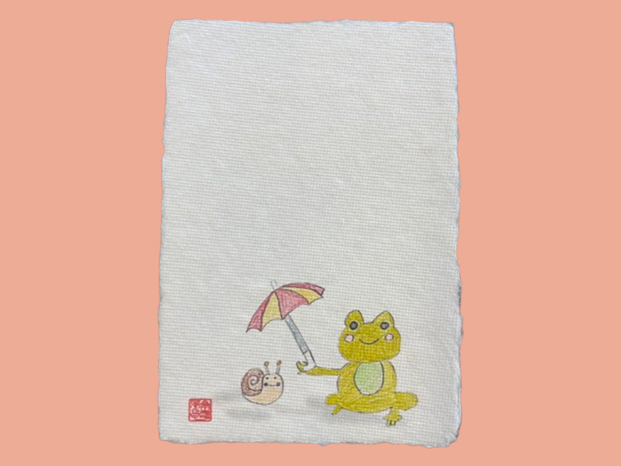 かえるとカタツムリ_メンバー手描き